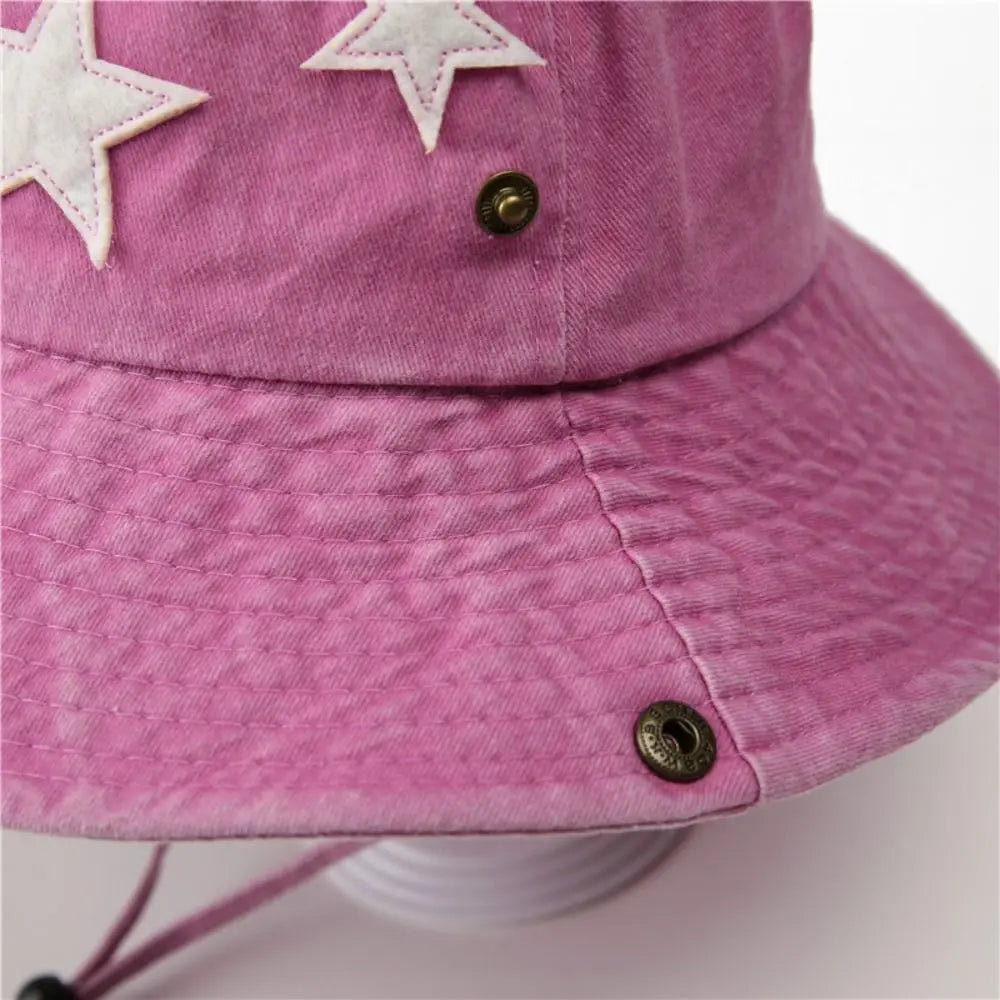 Windproof Vintage Washed Denim Hat