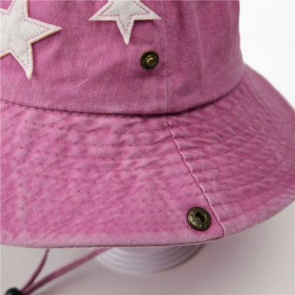 Windproof Vintage Washed Denim Hat