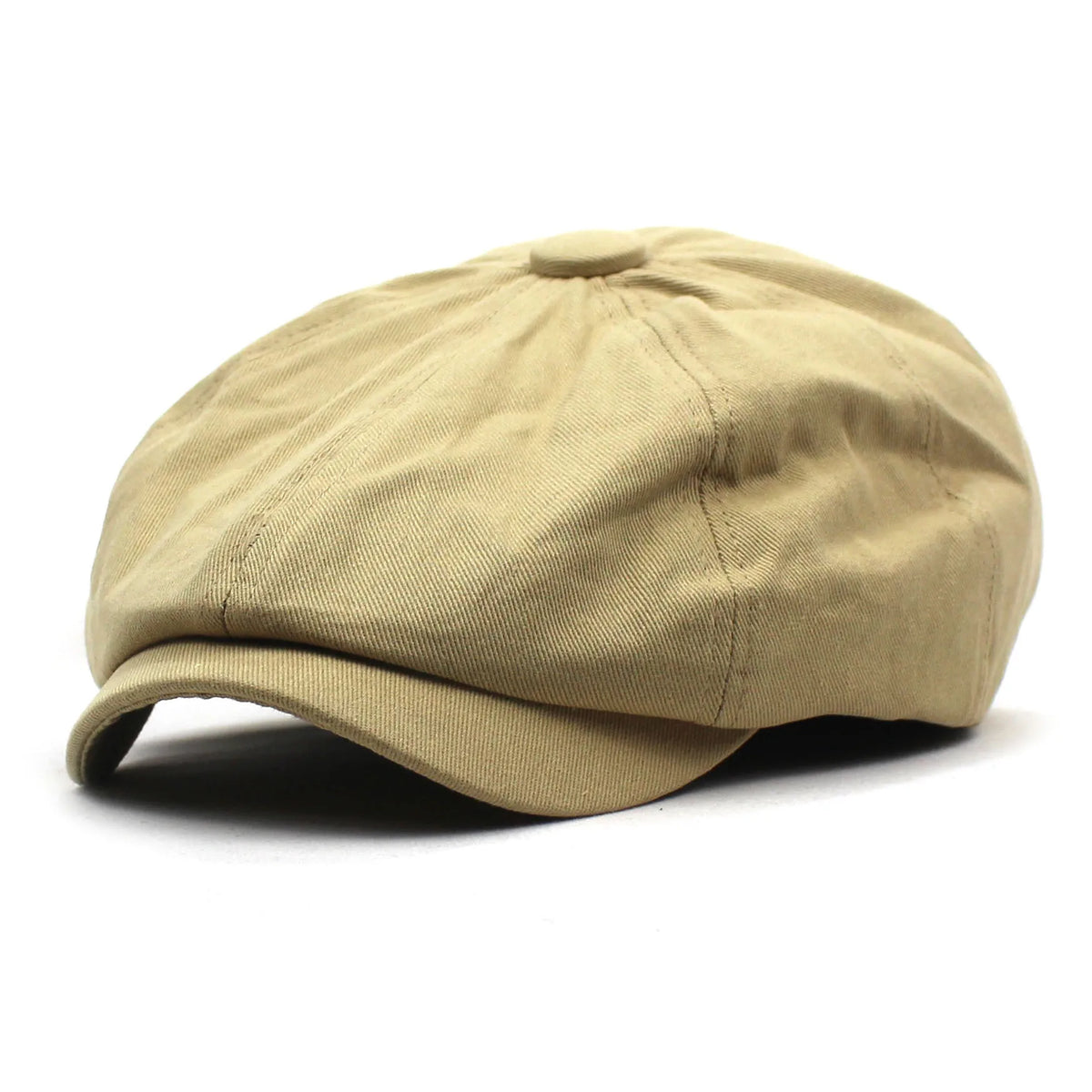 Adjustable Weave Linen-Like Cotton Newsboy Hat