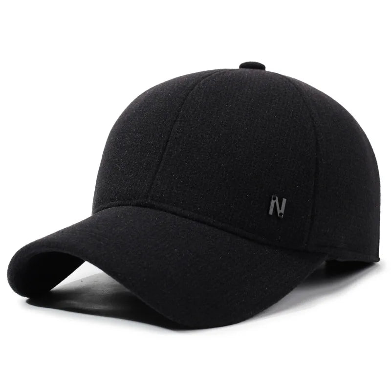 Outdoor Thick & Warm Adjustable Earmuffs Baseball Cap