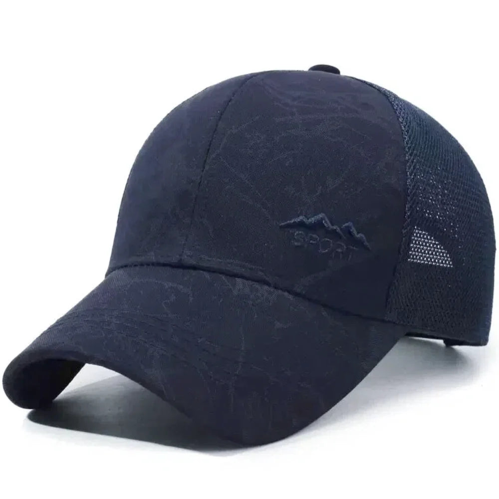Unisex Camouflage Mesh Baseball Cap Summer Hat