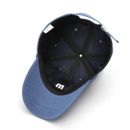 Fashion 100% Cotton Baseball Cap For Men And Women