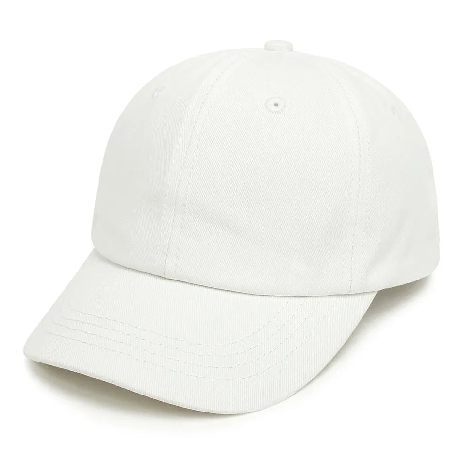 Baby Girl Baseball Caps Pink Black White Gray Children Low Profile Sun Hat Kids