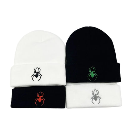 Fashion New Cartoon Spider Embroidered Beanies Hat