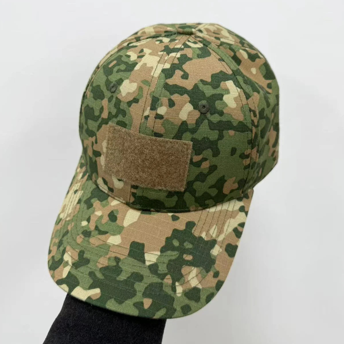 Multitone Netherlands Flecktran Camouflage Baseball Cap Man Outdoor Hat Green