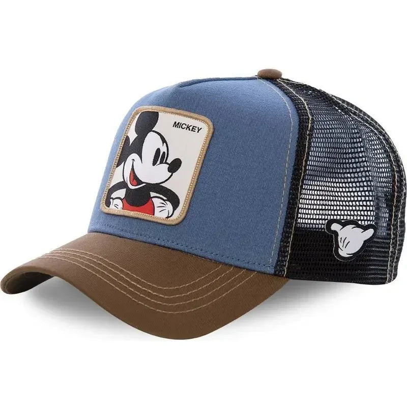 High Quality Disney Styles Anime Cartoon Snapback Cotton Baseball Cap Men Women