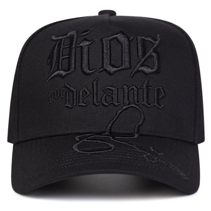 Unisex DIOS POR DELANTE Letter Embroidery Baseball Caps Outdoor Adjustable Casual Hats Sunscreen Hat Sports Cap