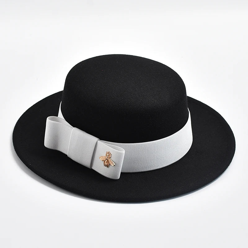 Fedora Hat For Women Fashion Formal Wedding Decorate Church Cap