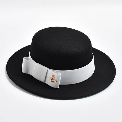 Fedora Hat For Women Fashion Formal Wedding Decorate Church Cap