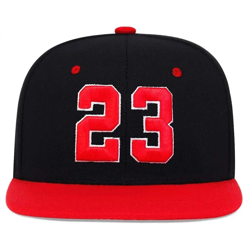 Unisex 23 Letter Embroidery Baseball Hats Spring Autumn