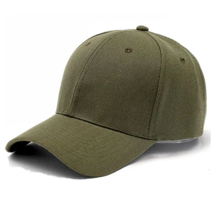 Unisex Cap Casual Plain Baseball Cap Adjustable Snapback Hats