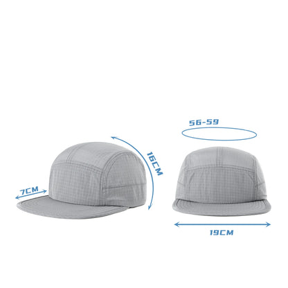 Custom Logo Quick Dry 5 Panel Cap Men Women UPF50+ Sun Hat