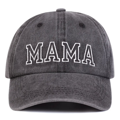 Embroidered Letters Mama Mini Parent-Child Baseball Cap European and American Fashion Cap Wholesale