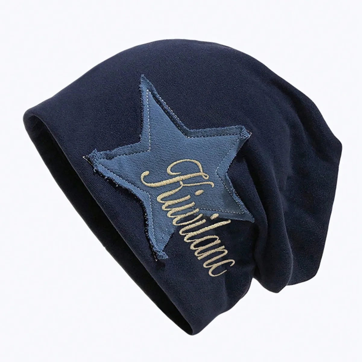Cotton Knitted Cold Hat Female Internet Celebrity Versatile College Style Pile Hat
