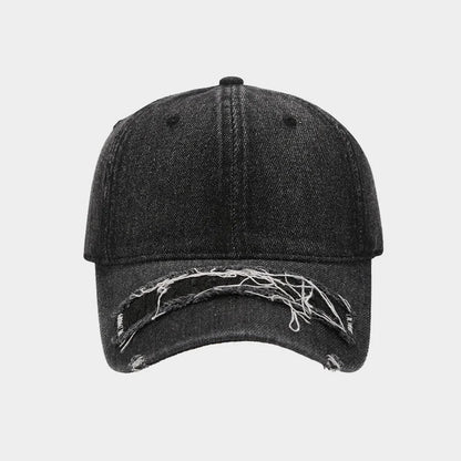 New High Quality Unisex Washed Denim Baseball Cap