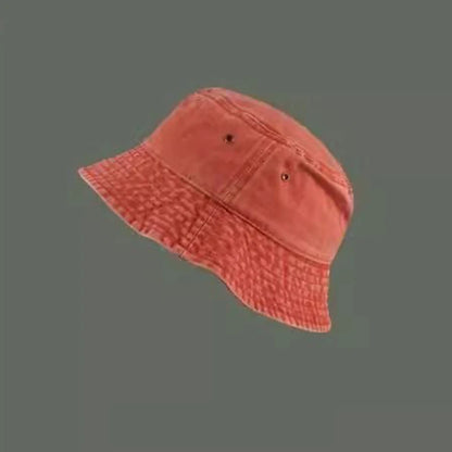Bucket Hat Retro Washed Denim Fisherman Hat