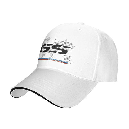 GS World Map Motorcycle Trucker Hat Adult Fashion Hats Sun Caps