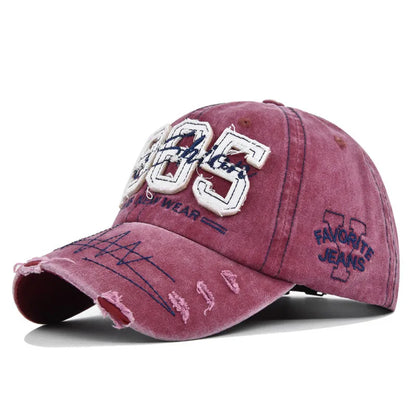 1985 Embroidery Baseball Caps For Man Women Vintage