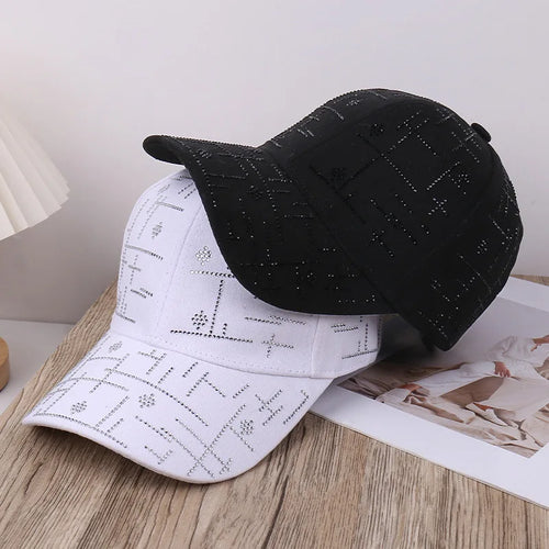 Spring/Summer New Water Diamond Casual Versatile Fashion Baseball Hat