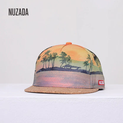 Spring Summer 3D Printing Men Women Snapback Hat