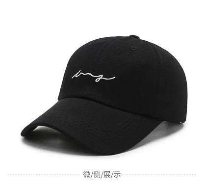 New Simple Corrugated Outdoor Sports Baseball Cap Polyester Cap New Cap Embroidery Hat