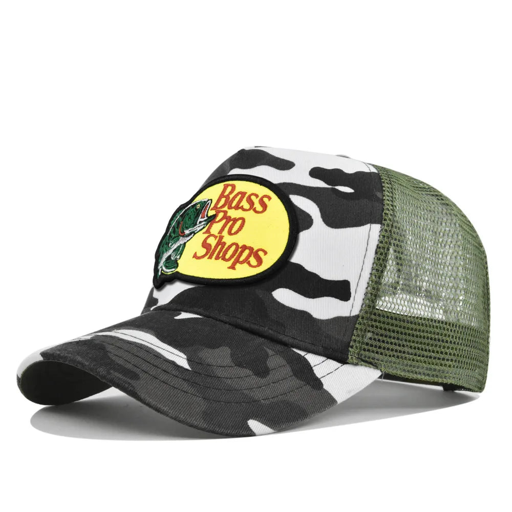 Bass Football Baseball Caps Men and Women