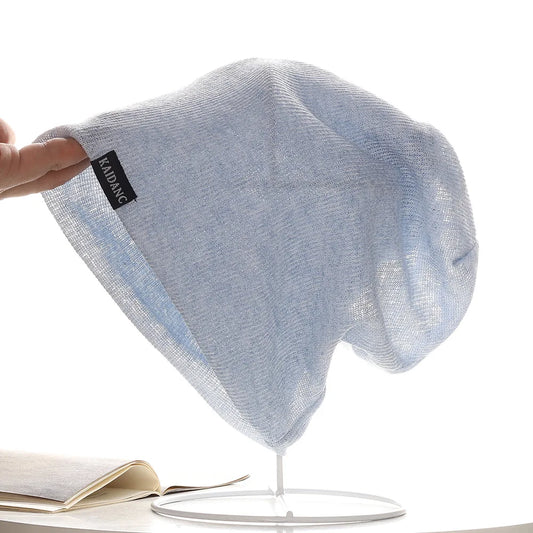 Summer Thin Breathable Pullover Hat For Women