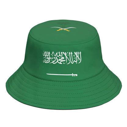 Saudi Arabia Fisherman Hats Bucket Cap Country Travel