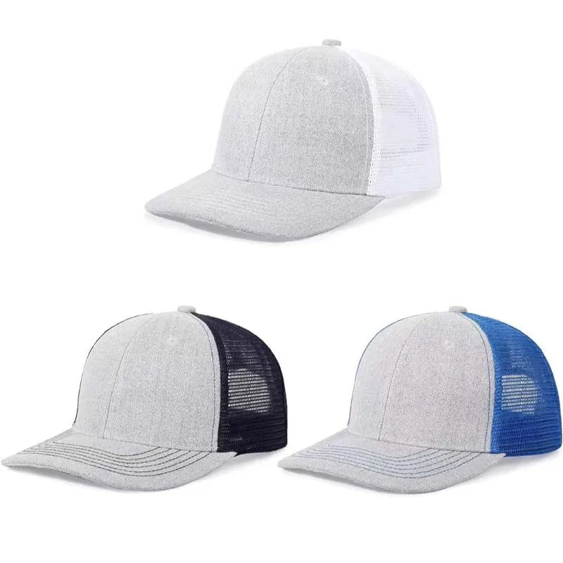 High Quality Mesh Baseball Cap Women Men Summer
