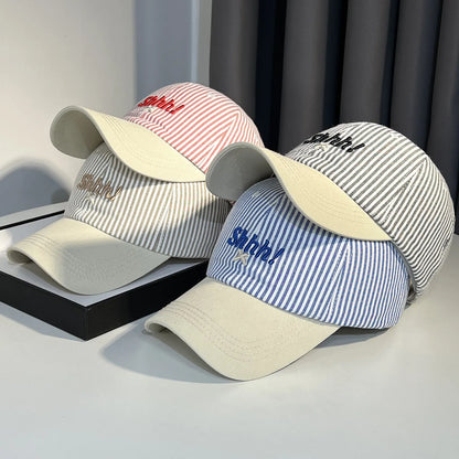 Fashion Wide Brim Cotton Baseball Cap