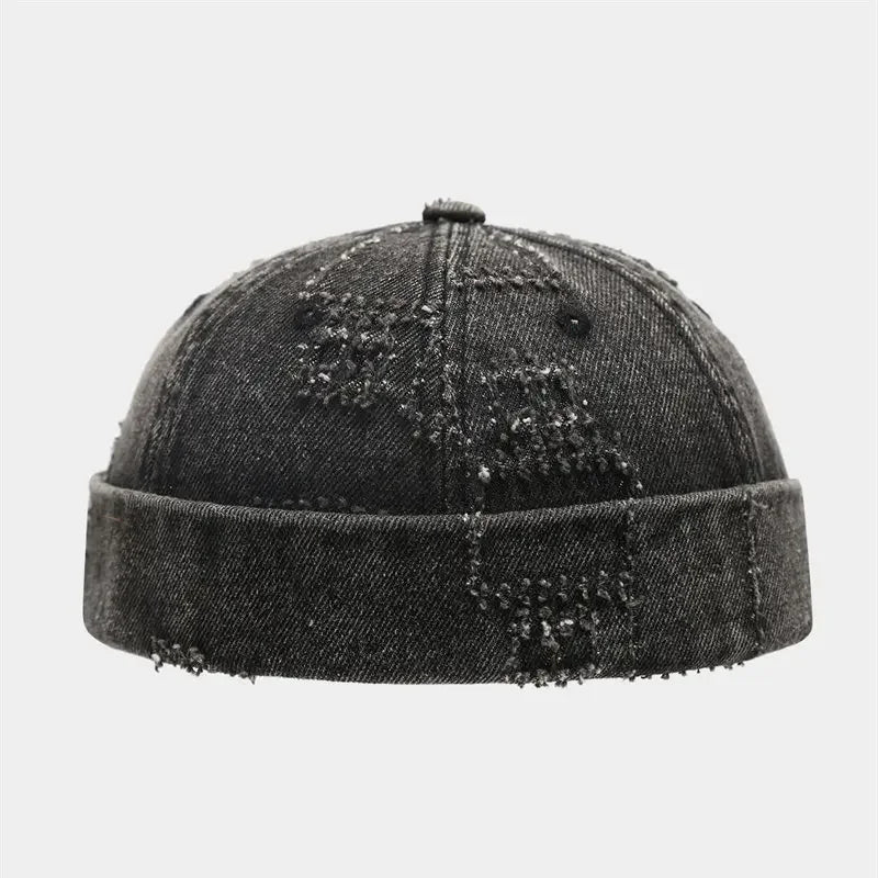 Spring And Summer Cotton Print Docker Cap