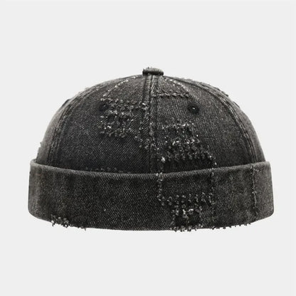 Spring And Summer Cotton Print Docker Cap