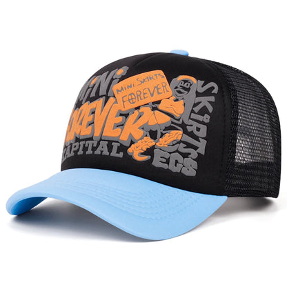 Baseball Hat MINI Printed Street Hip Hop Hat