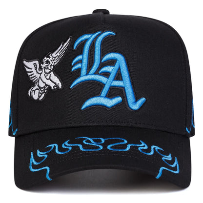 Unisex Gothic LA Angel Embroidery Baseball Caps Spring Autumn