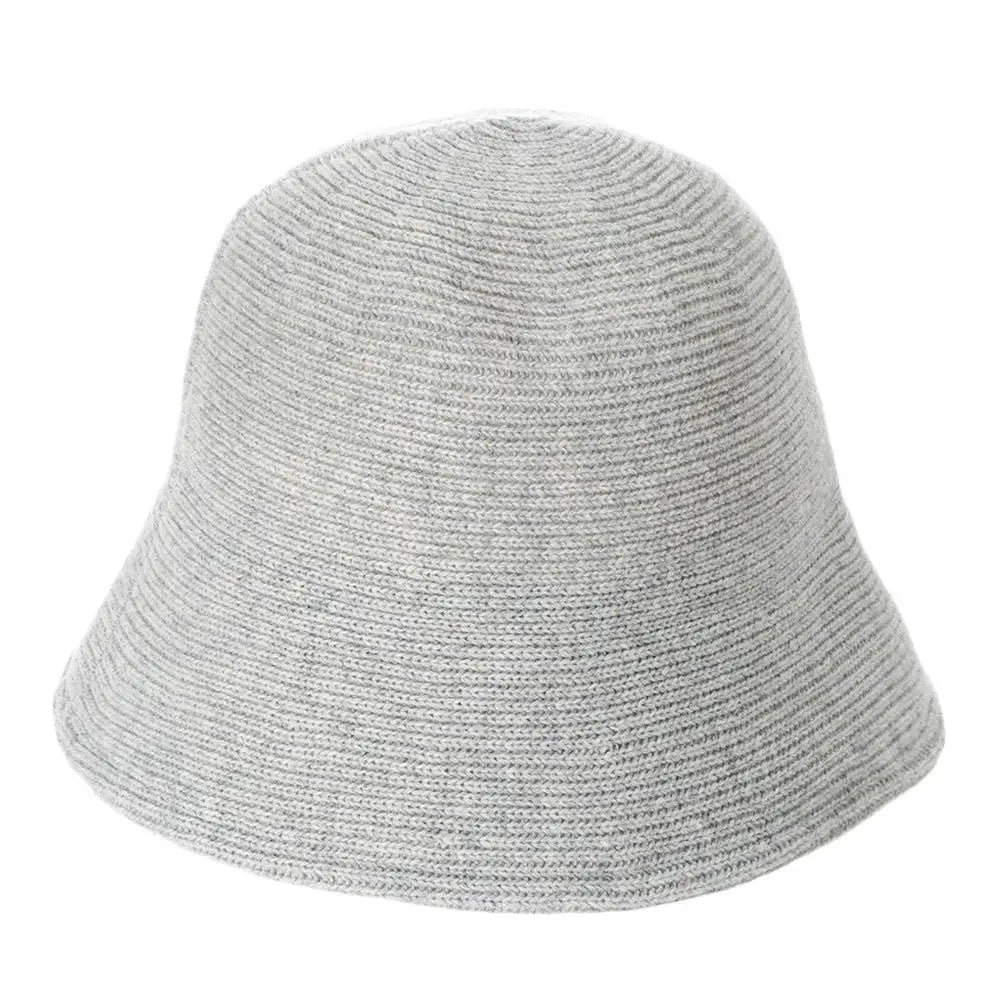 Portable Warm Wool Bucket Hat Casual Foldable Panama Hat