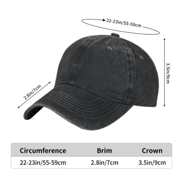 Feather And Hearts Print Distressed Baseball Cap