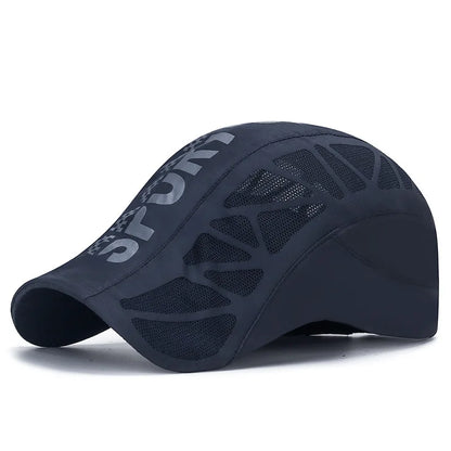 Summer New Sport Alphabet Forward Hat Men's