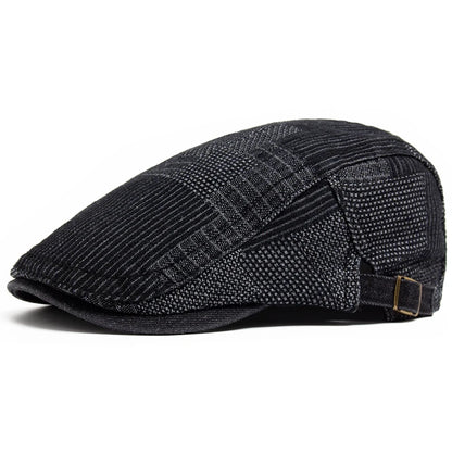 Denim Vintage Beret Men Newsboy Caps Summer