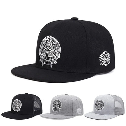 Spring Unisex Luxury High Quality Cap Mesh Snapback Cap for Man Woman