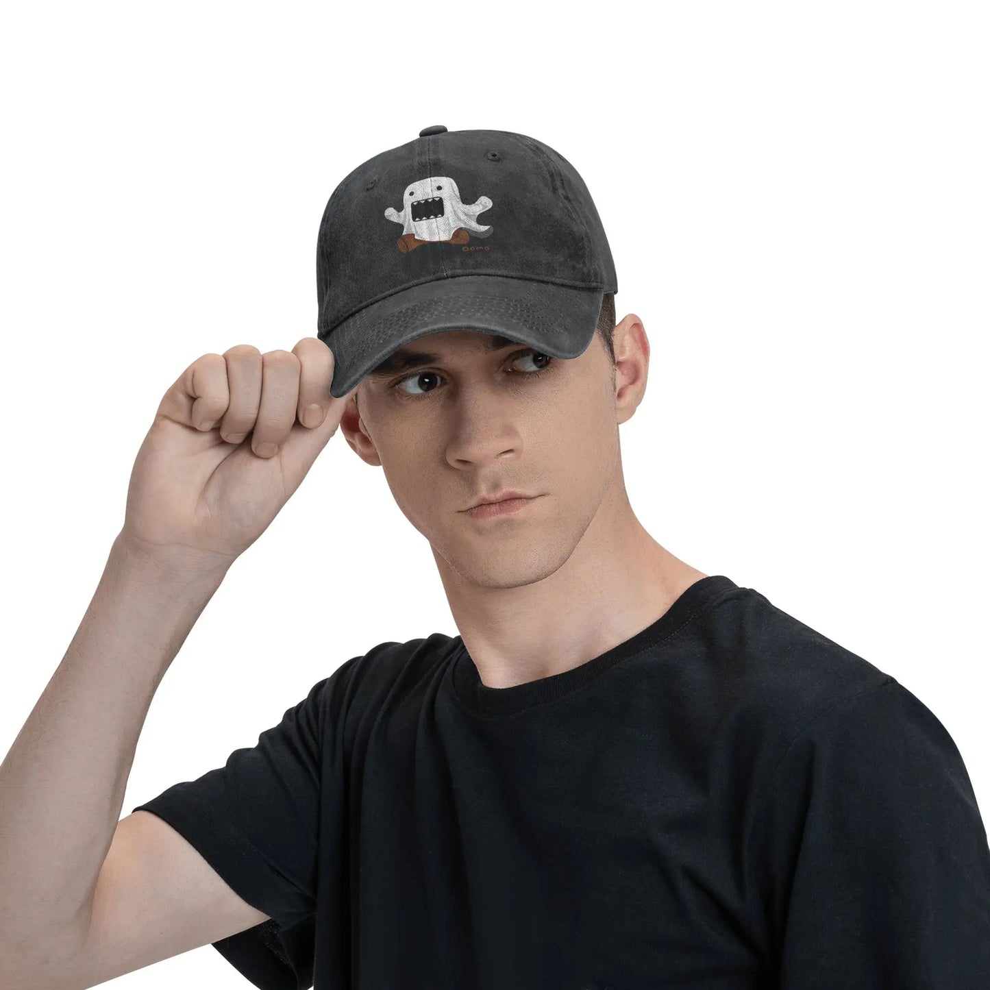 Domo Merchandise Sun Baseball Cap  Unisex Men Print Spring y2k Retro Running Hippie Baseball Caps