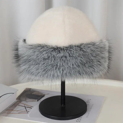 Winter Plush Fisherman Hat For Women
