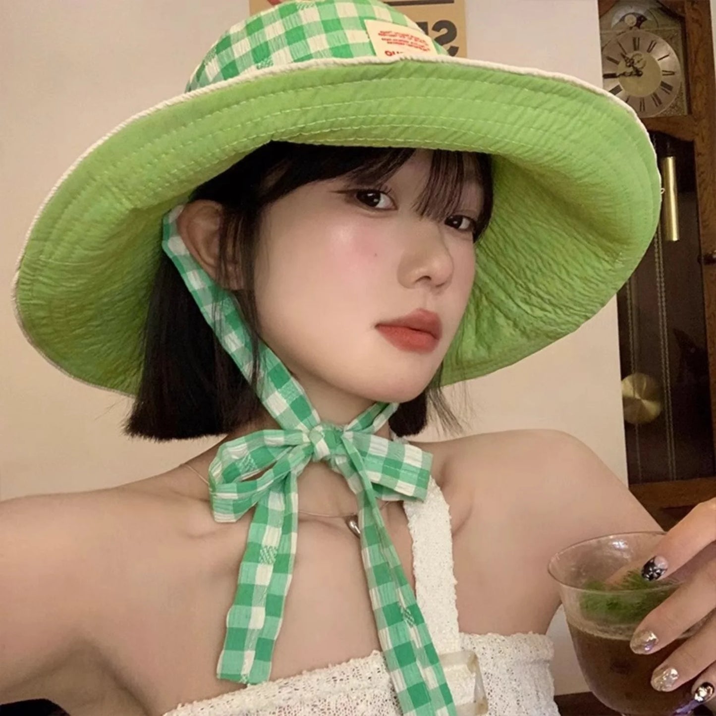 Women Summer UV Protection Wide Brim Sun Hats