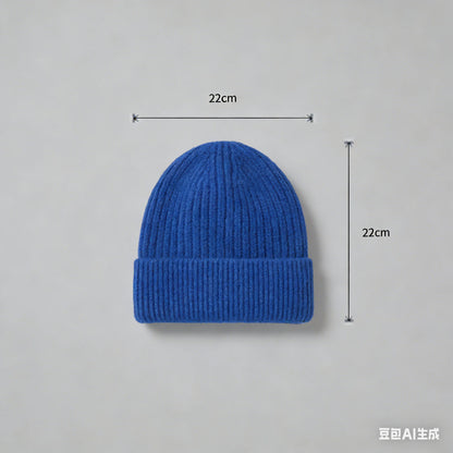 Autumn  Winter Short Warm Melon Hat Men