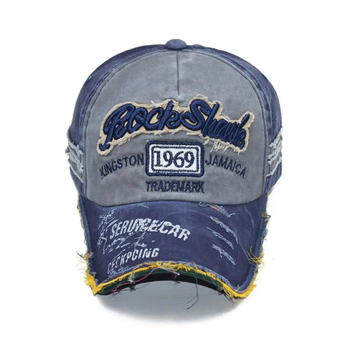Sunscreen Hats Distressed Faded Cap Embroidery Baseball Caps