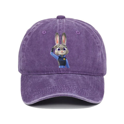 Cartoon Zootopia Three-toedSloth Baseball Cap