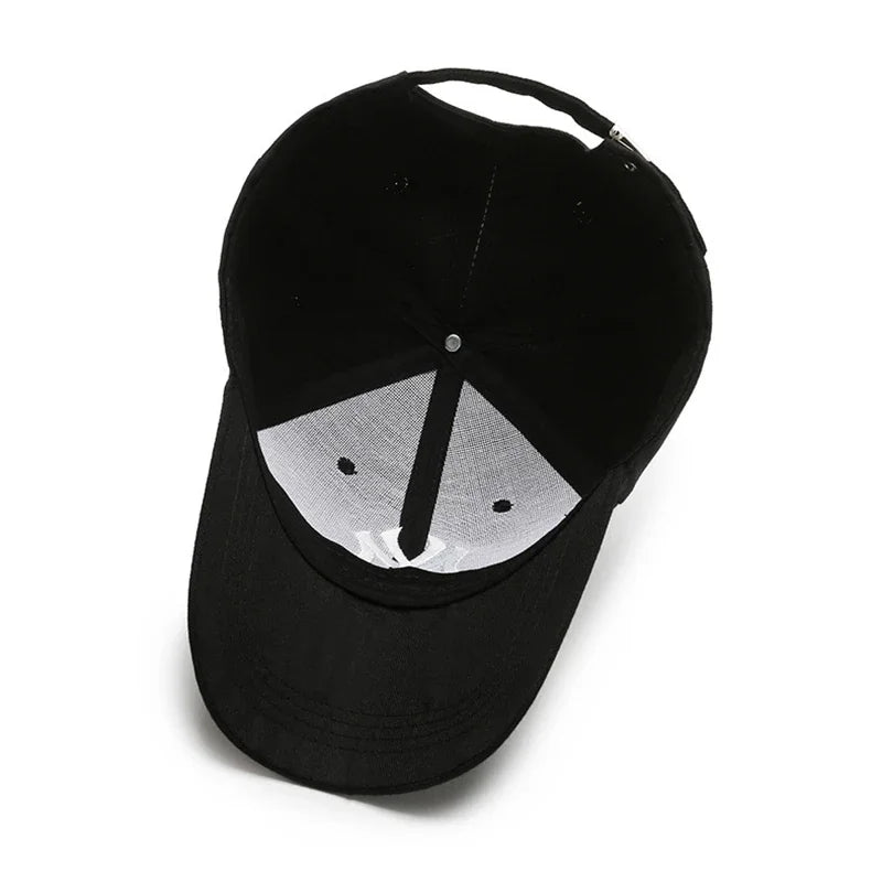 Embroidered Letter Hat Korean Version Versatile Fashion Hard Top Three Dimensional Hat