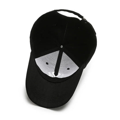 Embroidered Letter Hat Korean Version Versatile Fashion Hard Top Three Dimensional Hat