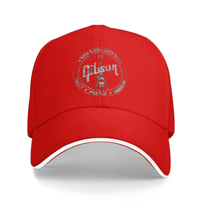 Gibson Guitar Baseball Cap Fashion Cartoon Anime Sandwich Caps Men Women