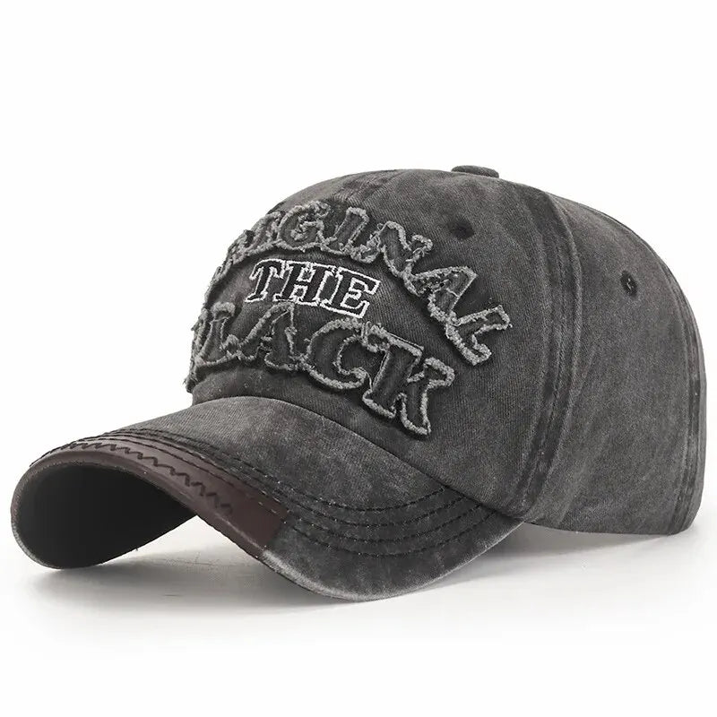 New Cotton Coated Outdoor Sports Wash Baseball Cap
