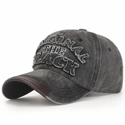 New Cotton Coated Outdoor Sports Wash Baseball Cap
